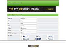 Tablet Screenshot of clapper.mastervb.net